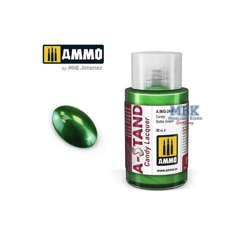 A-STAND Candy Bottle Green - 30ml Enamel Paint air