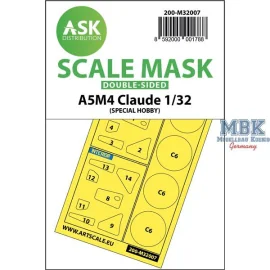 A5M4 Claude double-sided express masks (SH)