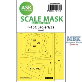 F-15C Eagle double-sided express masks for Tamiya