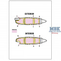 Su-27K Sea Flanker/Su-33 Flanker D dbl.-sided mask