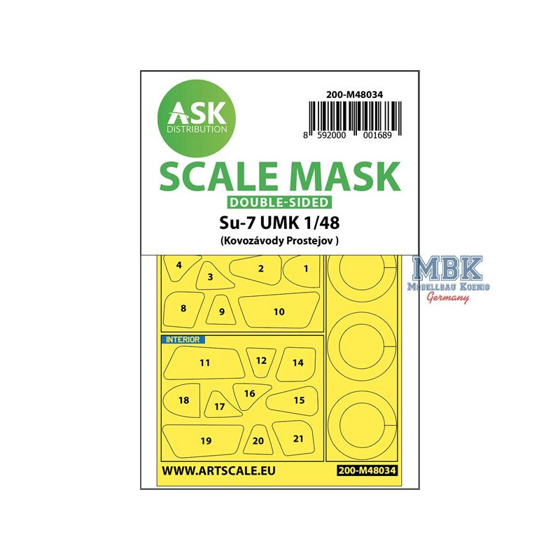 Su-7 UMK double-sided painting mask for KP