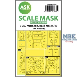 B-25J Mitchell double-sided mask self-adhesive