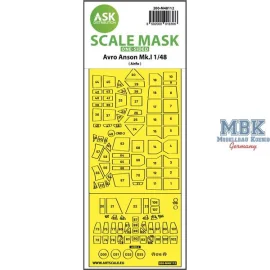 Avro Anson Mk.I one-sided express mask, self-adh.
