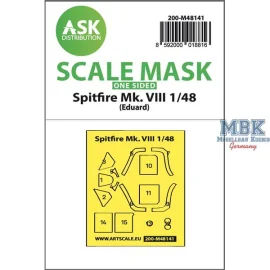 Spitfire Mk.VIII one-sided express fit mask