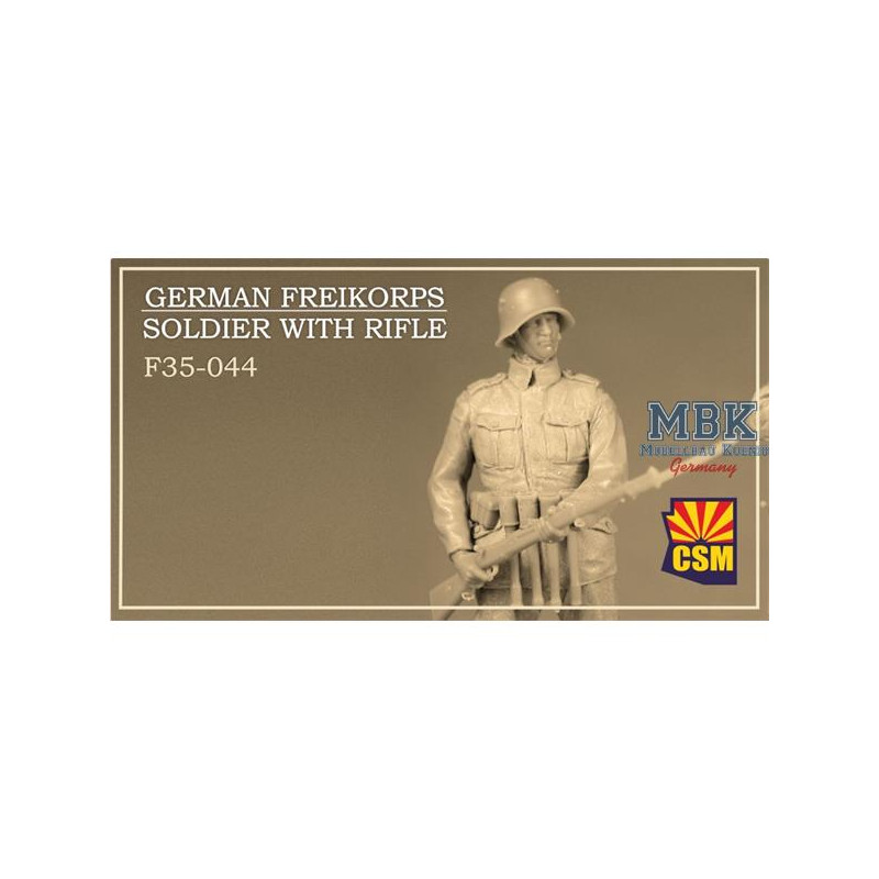 German Freikorps soldier with rifle