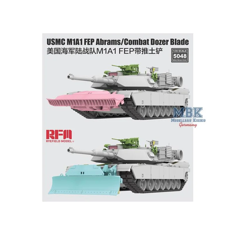 M1A1 FEP Abrams / Combat Dozer Blade