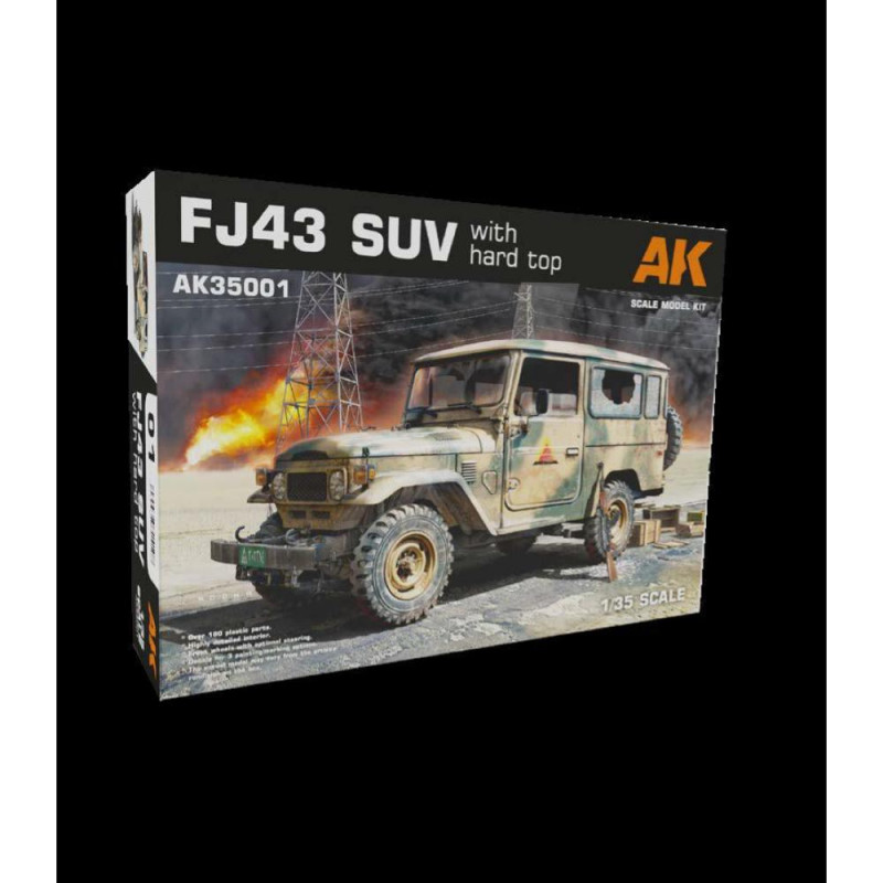 AK INTERACTIVE: 1/35; FJ43 SUV with Hard top