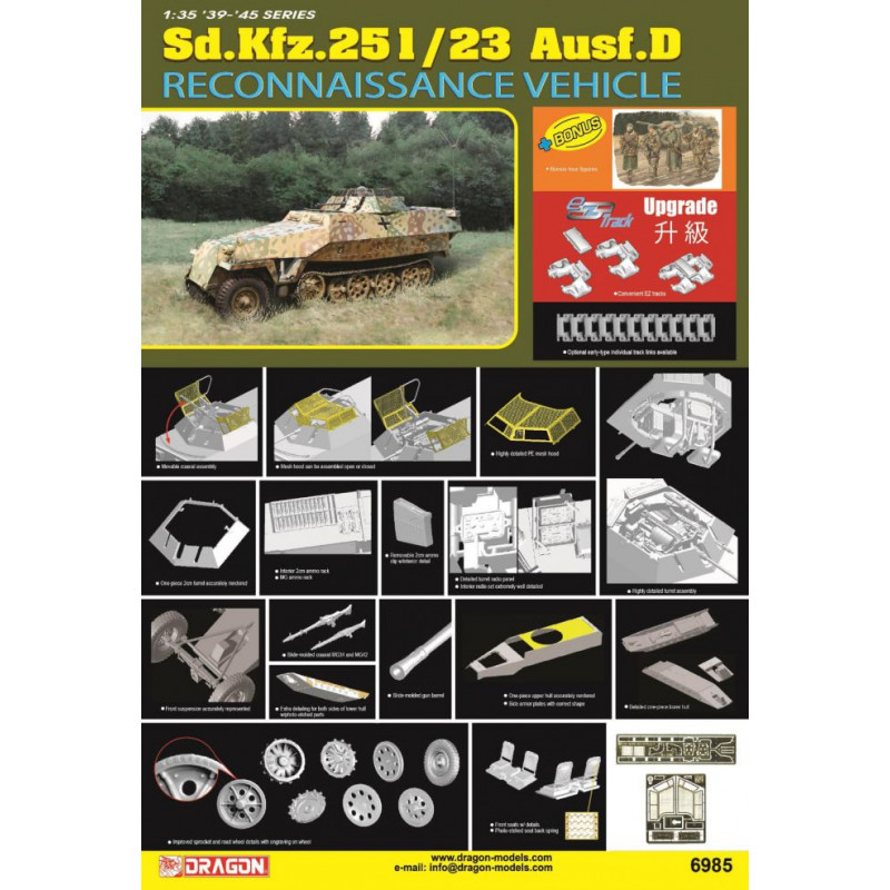 Sd.Kfz.251/23 Ausf.D Reconnaissance Vehicle