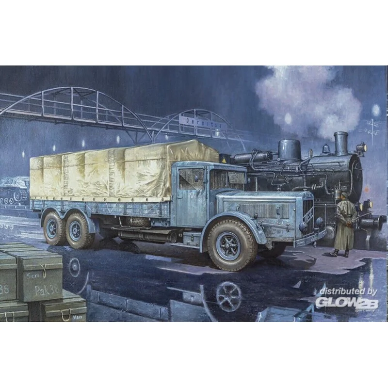 Vomag 8 LR LKW WWII German Heavy Truck