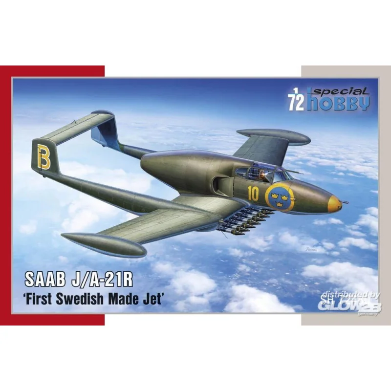 SAAB J/A-21R 'First Swedish Made Jet'