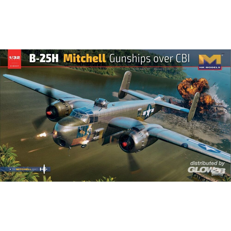 B-25H Mitchell Gunship Over CBI