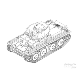 Maquette German PzKpfw 38(t) Ausf.E/F