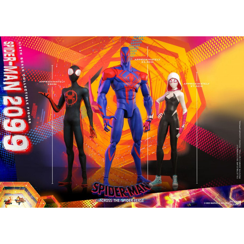 Spider-Man: Across the Spider-Verse Movie Masterpiece 1/6 Spider-Man 2099 33 cm