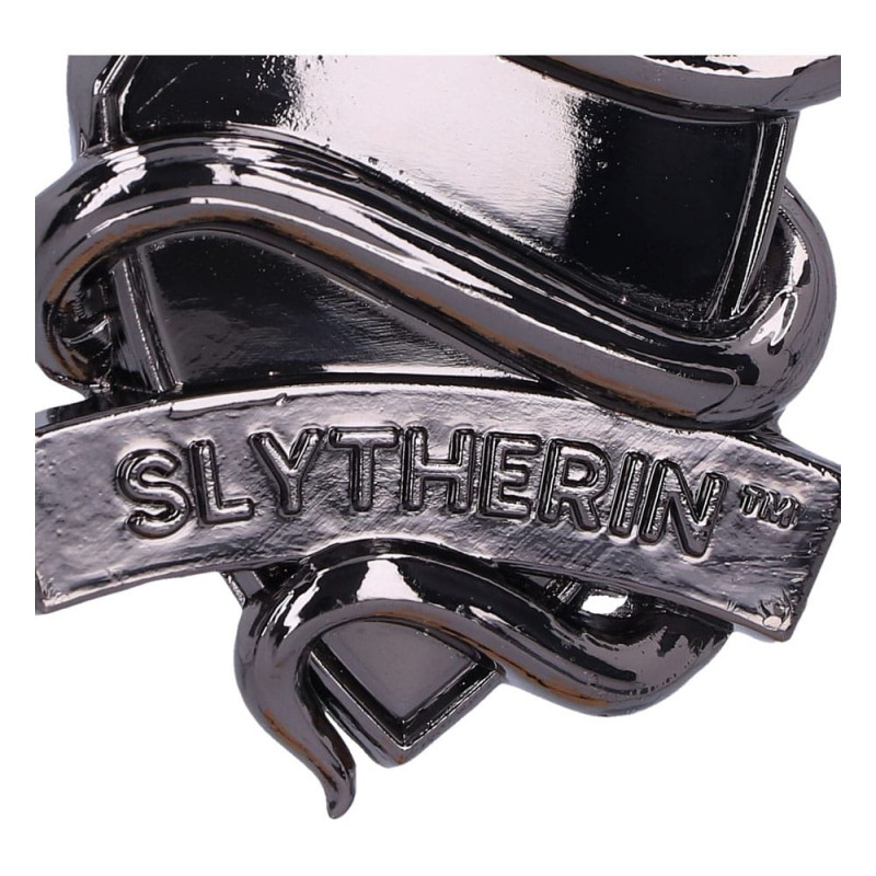 Harry Potter décoration sapin Slytherin Crest (Silver) 6 cm