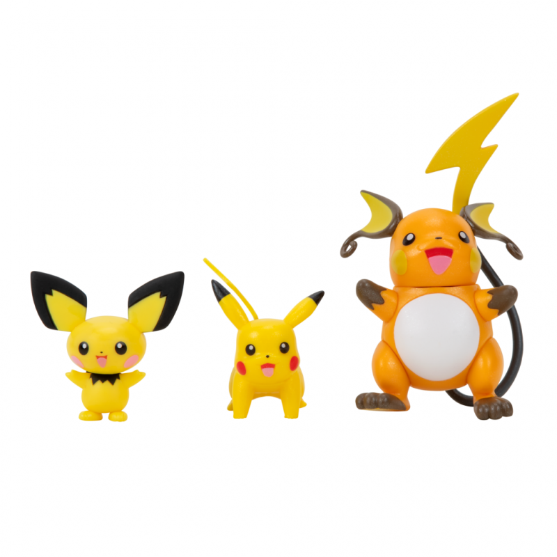 Pochette Pikachu avec un set de 24 figurines Pokémon ! Étui pratique pour  cartes