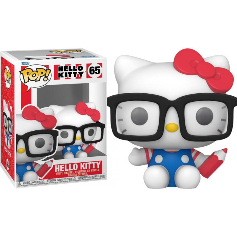 Figurines Pop HELLO KITTY - POP Sanrio N° 35 - Hello Kitty Nerd