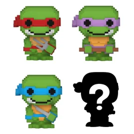 Les Tortues ninja pack 4 figurines Bitty POP! Vinyl 8-Bit 2,5 cm