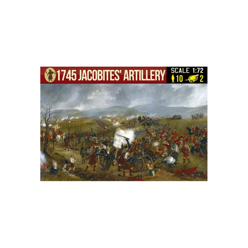 Figurine 1745 Jacobite’s Artillery 1:72