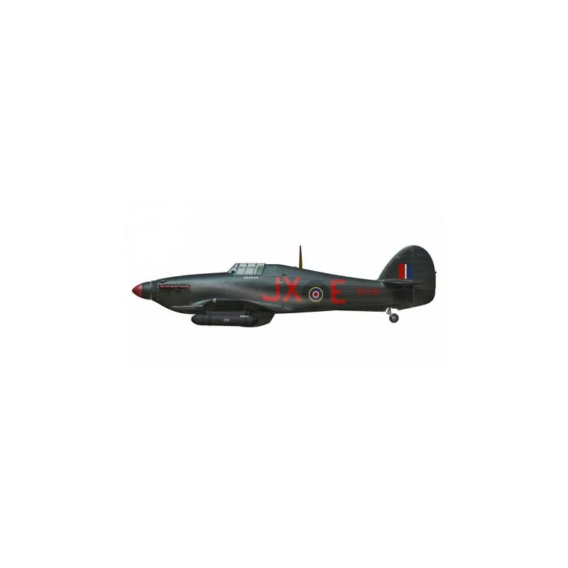 Maquette d’avion en plastique Hurricane Mk II 1:48