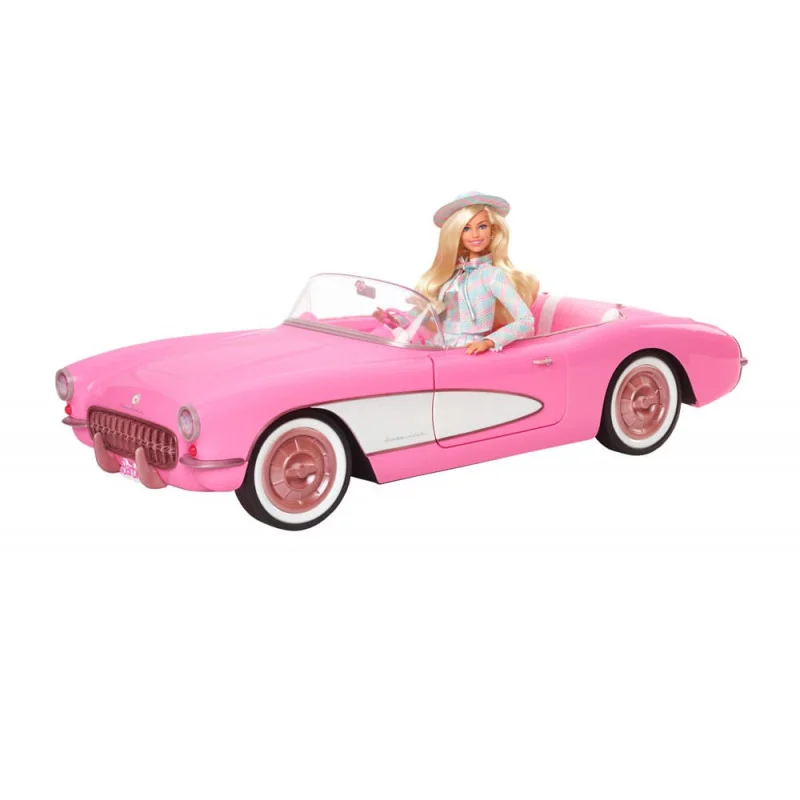 Poupée Barbie The Movie Véhicule Pink Corvette Convertibl... Mattel ...