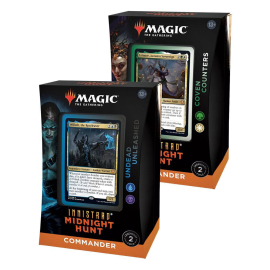  Magic the Gathering Innistrad: Midnight Hunt decks Commander (4) *ANGLAIS*
