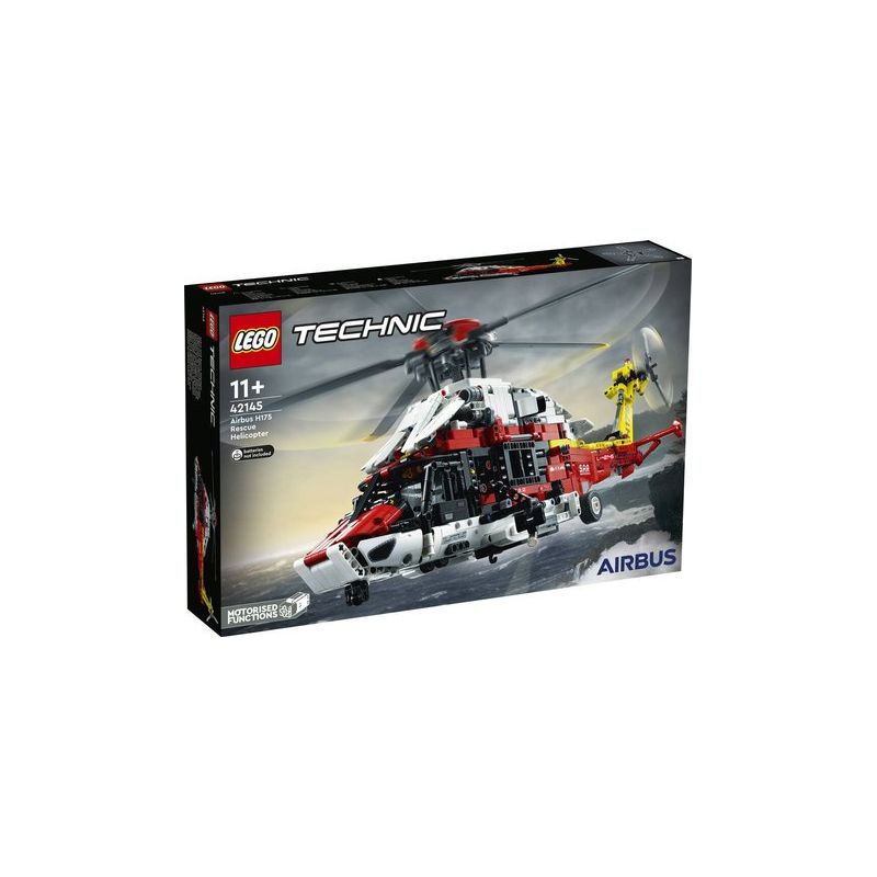 Lego®technic 42145 - l'helicoptere de secours airbus h175, jeux de  constructions & maquettes