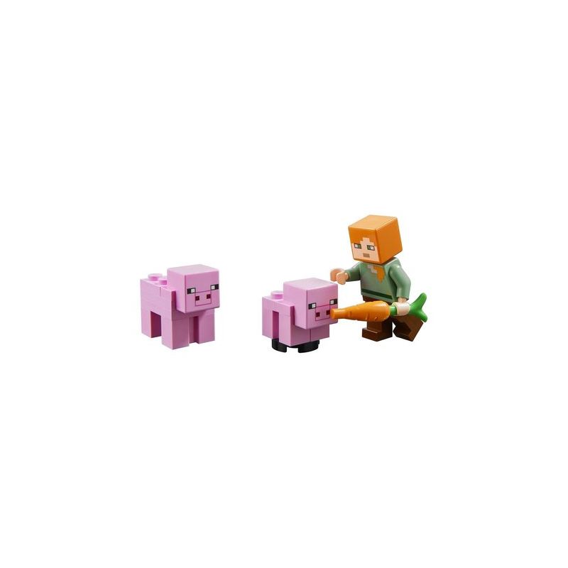Lego LA MAISON COCHON MINECRAFT chez 1001hobbies (Réf.2102016)