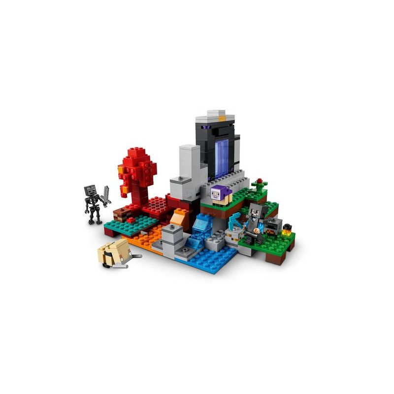 Lego PORTAIL EN RUINE MINECRAFT chez 1001hobbies (Réf.2102018)