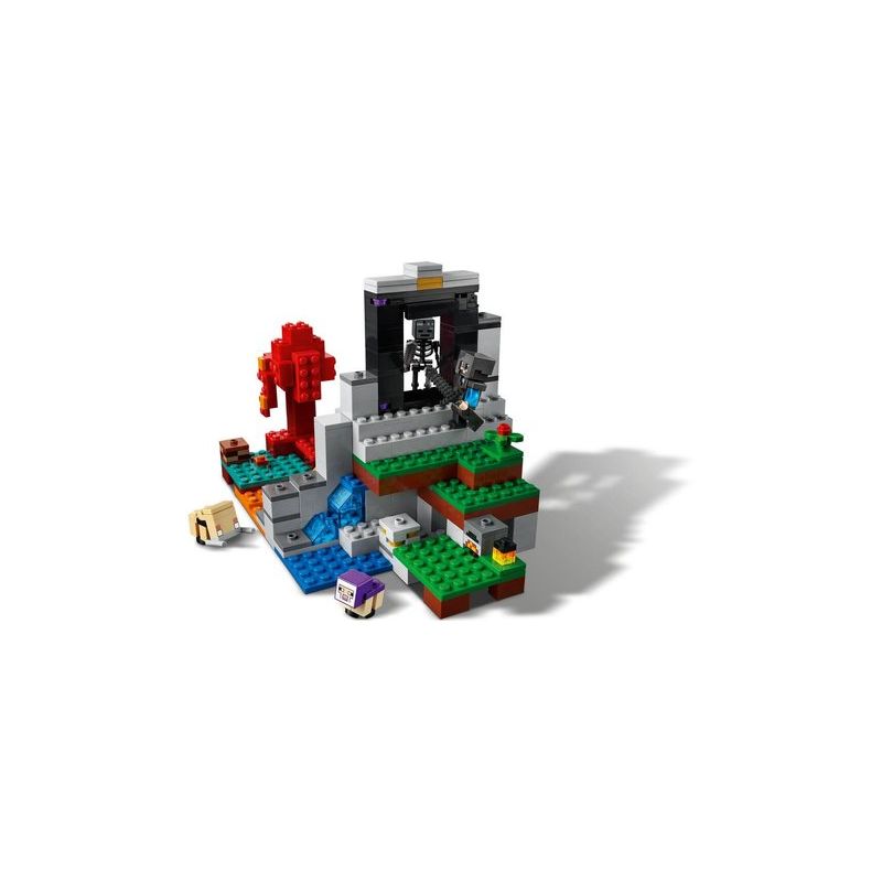 Lego PORTAIL EN RUINE MINECRAFT chez 1001hobbies (Réf.2102018)