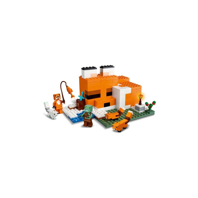Lego REFUGE RENARD MINECRAFT chez 1001hobbies (Réf.2202430)