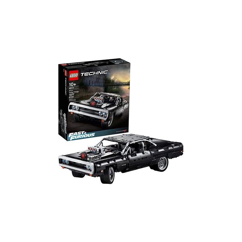 LEGO Technic 42111 La Dodge Charger de Dom, Maquette Voiture de