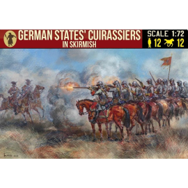 Figurine German States' Cuirassiers in Skirmish Spanish Succession War