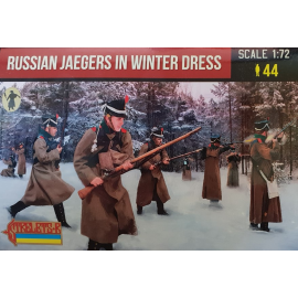 Figurine Russian Jaegers in Winter Dress Napoleonic era