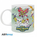 DIGIMON - Mug - 320 ml - "Départ" - subli 