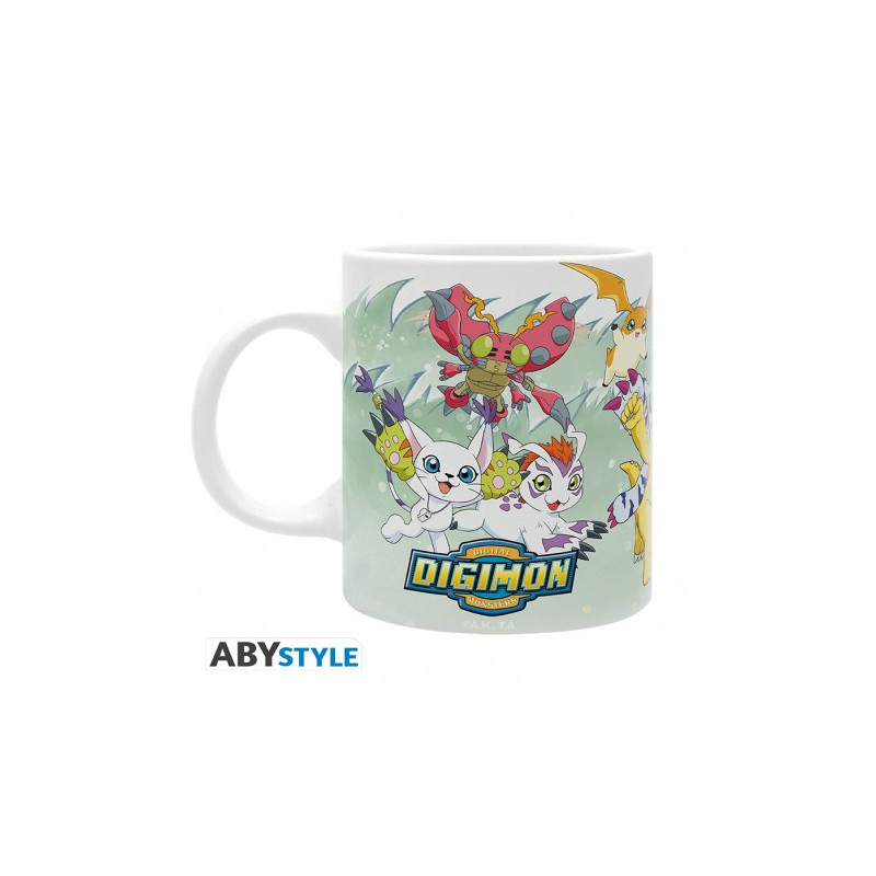 DIGIMON - Mug - 320 ml - "Départ" - subli 