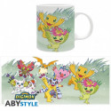 DIGIMON - Mug - 320 ml - "Départ" - subli 