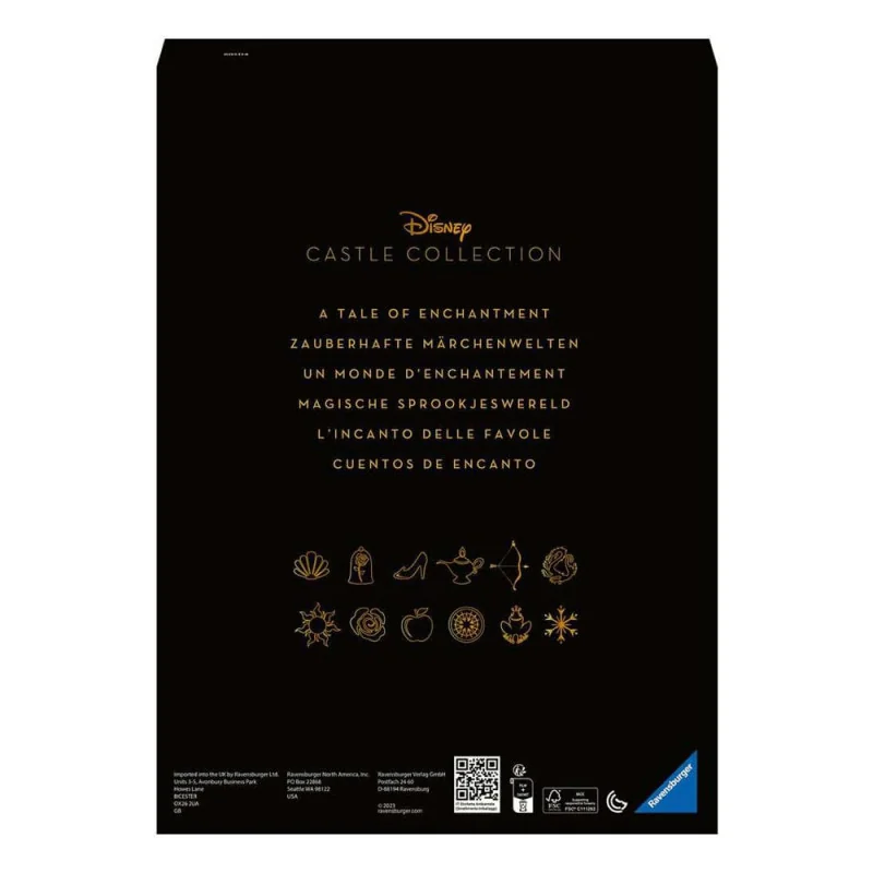 Disney Castle Collection puzzle Belle (La Belle et la Bête) (1000 pièces)