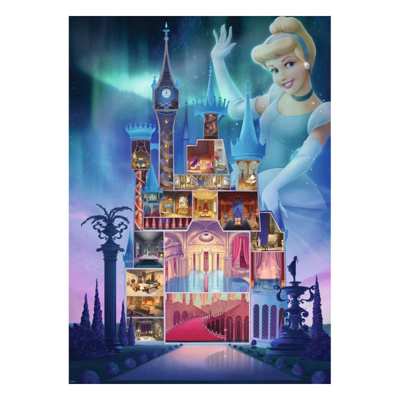 Puzzle de 1000 pièces - Château Disney : Blanche-Neige - Ravensburger