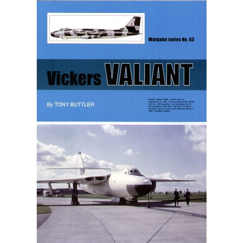 Livre Vickers Valiant by Tony Buttler 