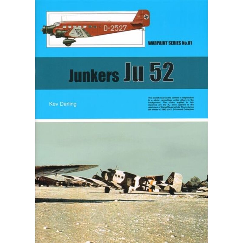 Livre Junkers Ju 52 by Kev Darling