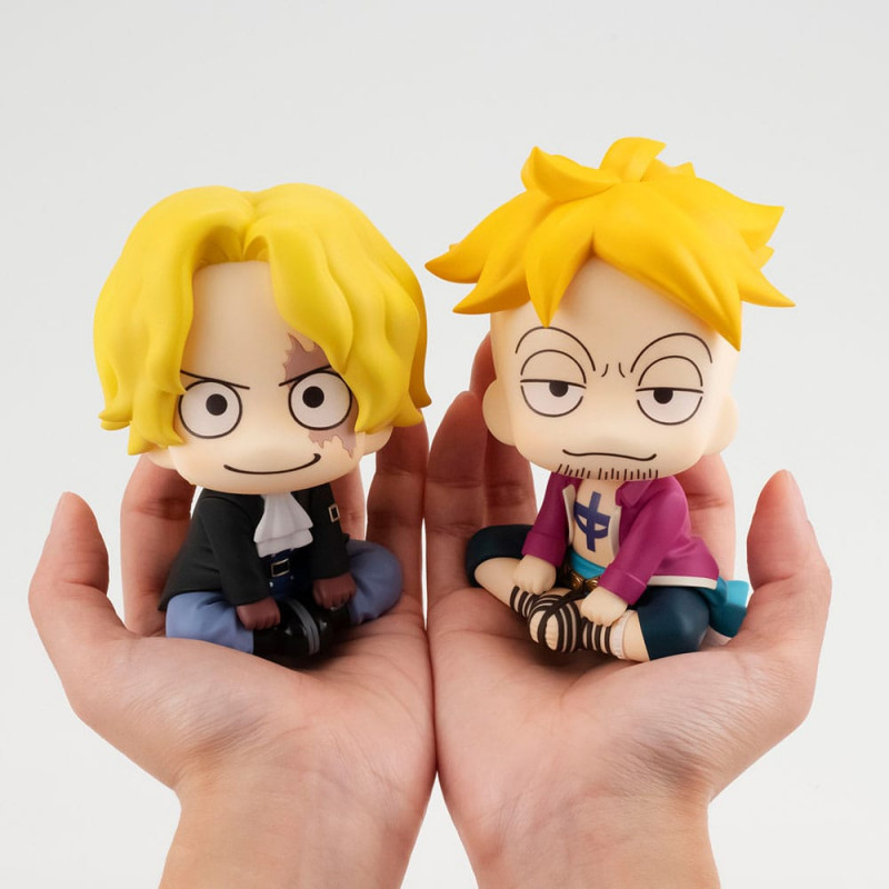 One Piece Look Up Sabo & Marco11 cm