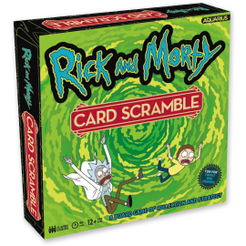 Jeu de plateau et accessoires Rick and Morty jeu de plateau Card Scramble *ANGLAIS*