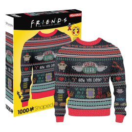  Friends puzzle Ugly Christmas Sweater (1000 pièces)