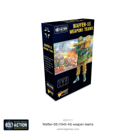 Extension et figurine pour jeux de figurines Waffen-SS (1943-45) Weapons Teams