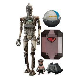 Figurine articulée Star Wars: The Mandalorian Figure 1/6 IG-12 avec accessoires 36 cm