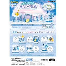 Figurine Pokemon World 3 Frozen Snow Field (Box / 6 pieces)