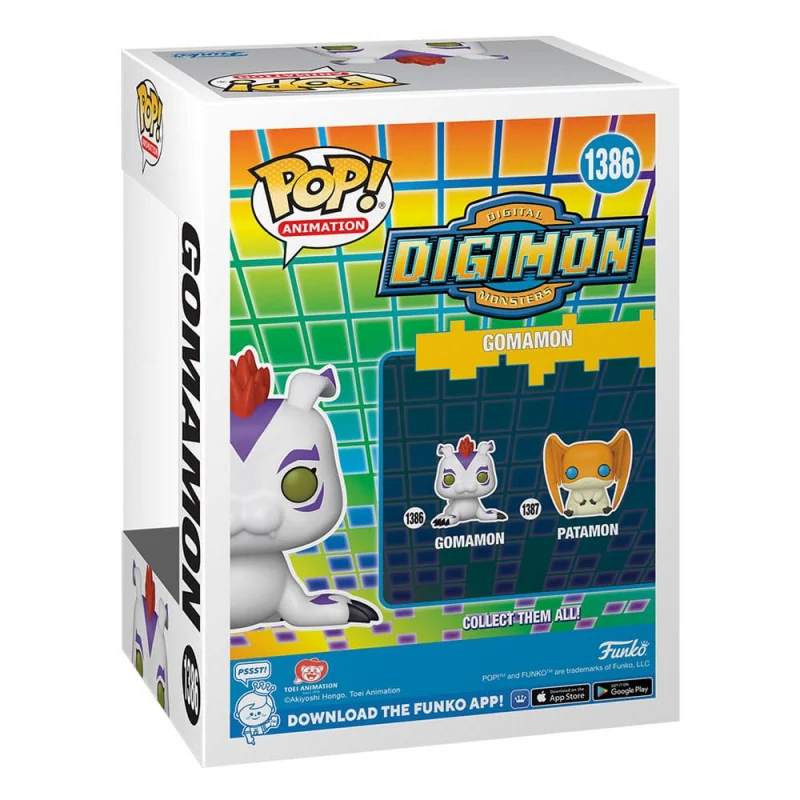 Digimon POP! Animation Vinyl Figure Gomamon 9 cm