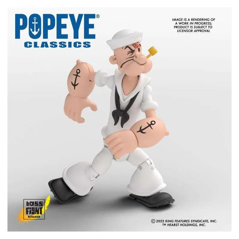 Popeye Wave 2 Popeye White Suit AF