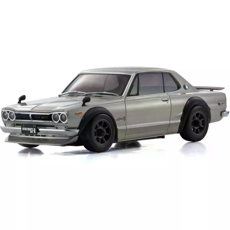 Mini-Z AWD Nissan Skyline 2000 GT-R KPGC10 Silver (MA020/KT531P)