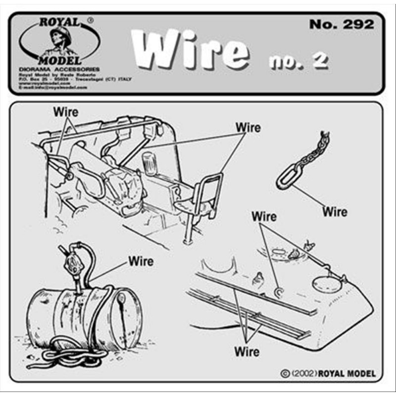 Royal Model: Wire n.2 (0.9 mm)